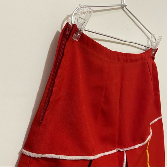 Moshood Creations Summer Red Skirt - Picture 5 of 5